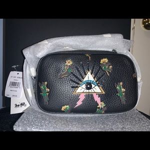 SOLD Coach Pyramid Eye Sadie Crossbody Clutch